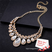 European Style Trendy Chic Crystal Sparkling Jewelry Necklace Gifts